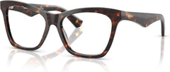Burberry BE2416 3002 Eyeglasses 52mm Havana / Clear Demo Lens