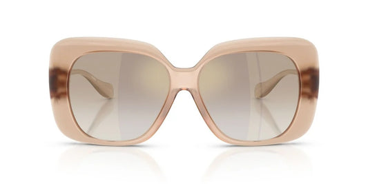 Versace Sunglasses VE4499U 55386E 57mm Opal Rose / Gradient Brown Mirror Gold