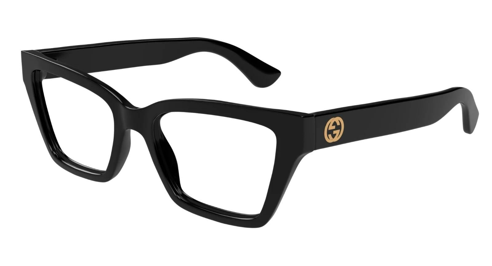 Gucci Eyeglasses GG1715O 001 53mm Black / Demo Lens