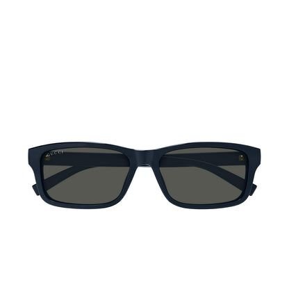 Gucci GG1986SA 004 57mm Sunglasses Blue / Grey Solid Lens - image 2