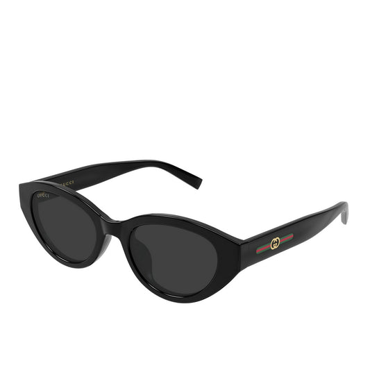 Gucci GG2105SA 001 Sunglasses 52mm Black / Dark Grey Solid Lens