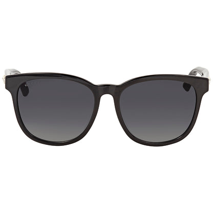 Gucci GG0232SK 001 56mm Sunglasses Black / Grey Gradient Lens - image 2