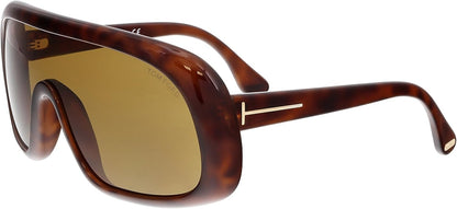 Tom Ford TF471-SVEN 56E Sunglasses Havana / Light Brown Solid Lens