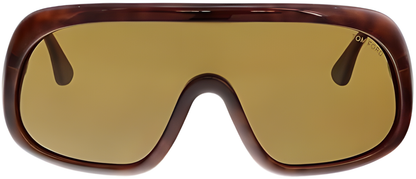 Tom Ford TF471-SVEN 56E Sunglasses Havana / Light Brown Solid Lens - image 2