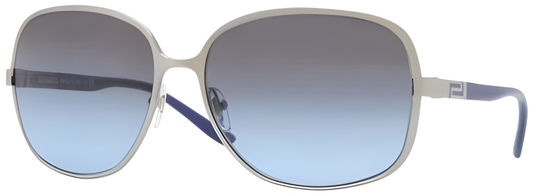 Versace VE2105 10018F 59mm Sunglasses Gunmetal / Blue Grey Gradient Lens
