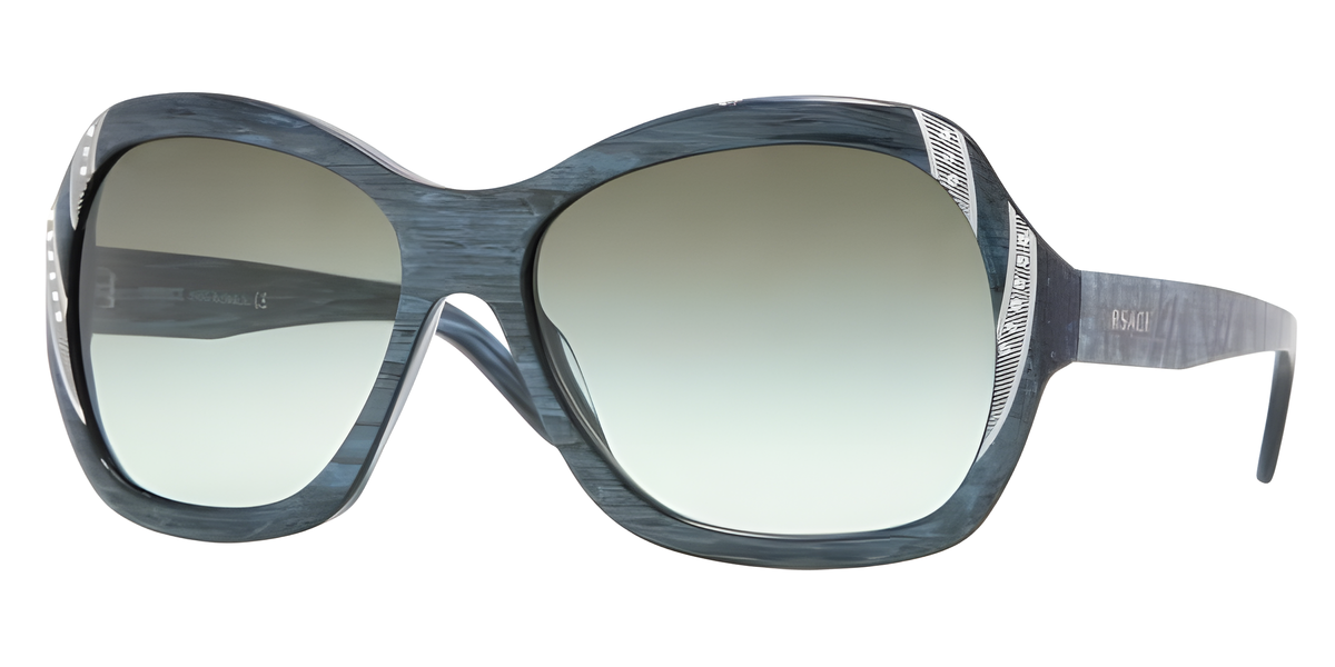 Versace VE4183B 8578E 60mm Sunglasses Turquoise Pearl / Green Gradient Lens