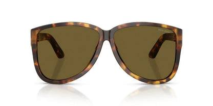 MIu Miu MU A08S 14L09Z Sunglasses Honey Havana / Dark Brown Lens