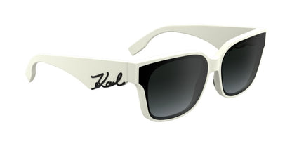 Karl Lagerfeld Sunglasses KL6161S 105 63mm White / Grey Gradient Lens - image 2
