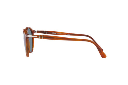 Persol PO3285S 9556 50mm Sunglasses Terra Di Siena / Light Blue Light Mirror Lens - image 3