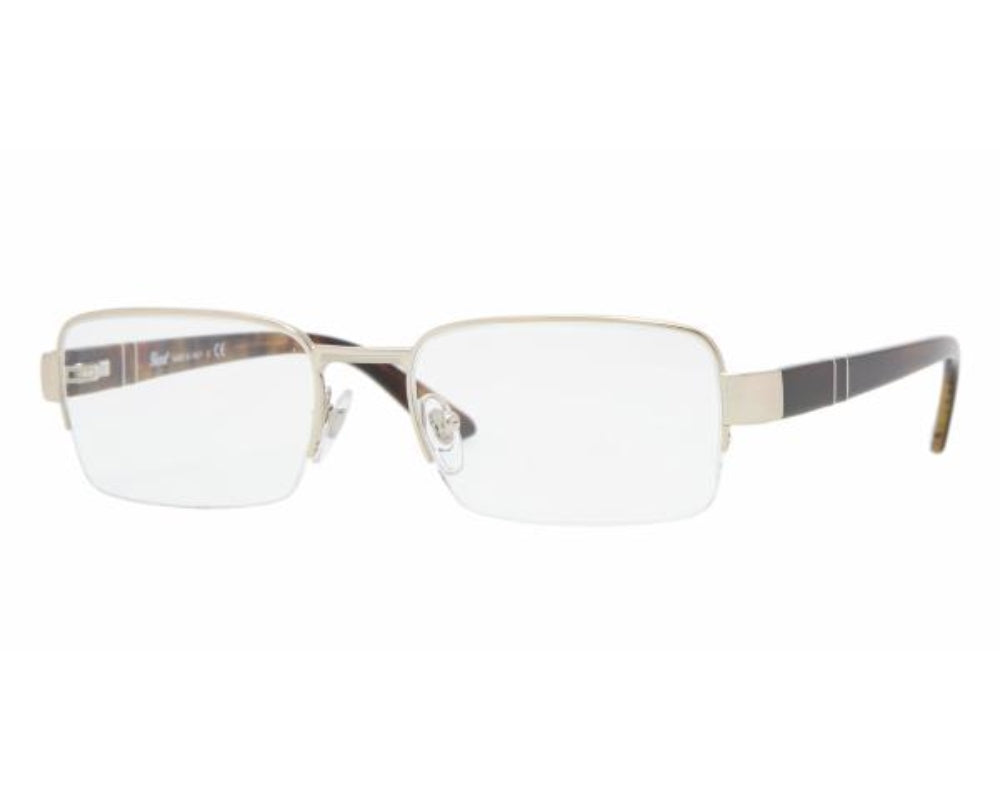 Persol PO2351V 905 54mm Eyeglasses Dark Havana Pale Gold / Clear Demo Lens