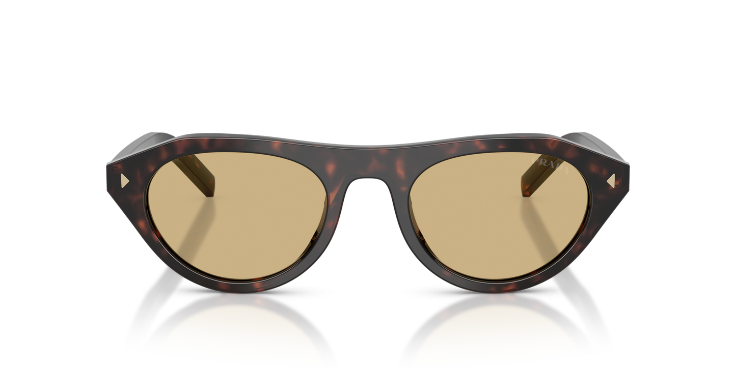 Prada PRB15S 17N70R Sunglasses 51mm Root Tortoise / Light Brown Solid Lens - image 2
