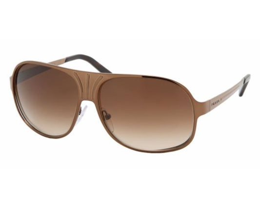 Prada Sunglasses PR53LS 8AE6S1 59mm Silver / Silver mirror Lens