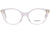 Burberry Eyeglasses BE2349F 3024 53mm Transparent / Demo Lens