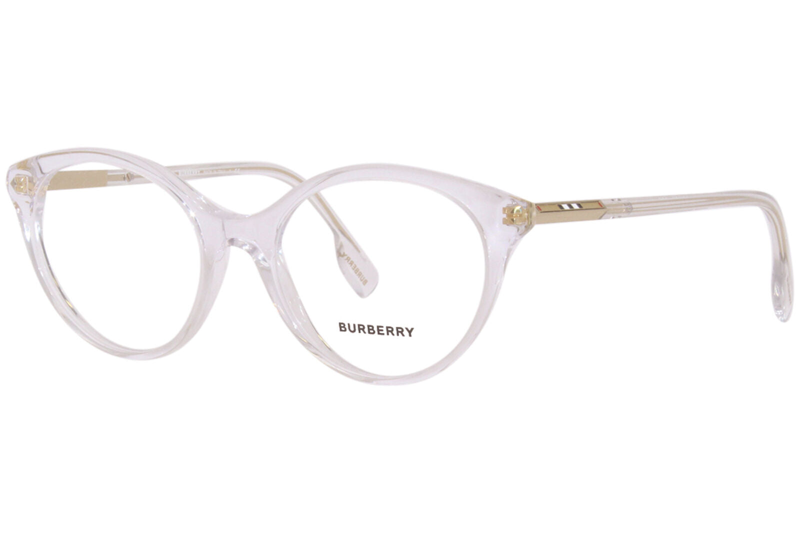 Burberry Eyeglasses BE2349F 3024 53mm Transparent / Demo Lens