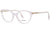 Burberry Eyeglasses BE2349F 3024 53mm Transparent / Demo Lens