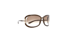 Tom Ford TF77-GENEVIEVE 692 62mm Sunglasses Brown / Brown Gradient Lens