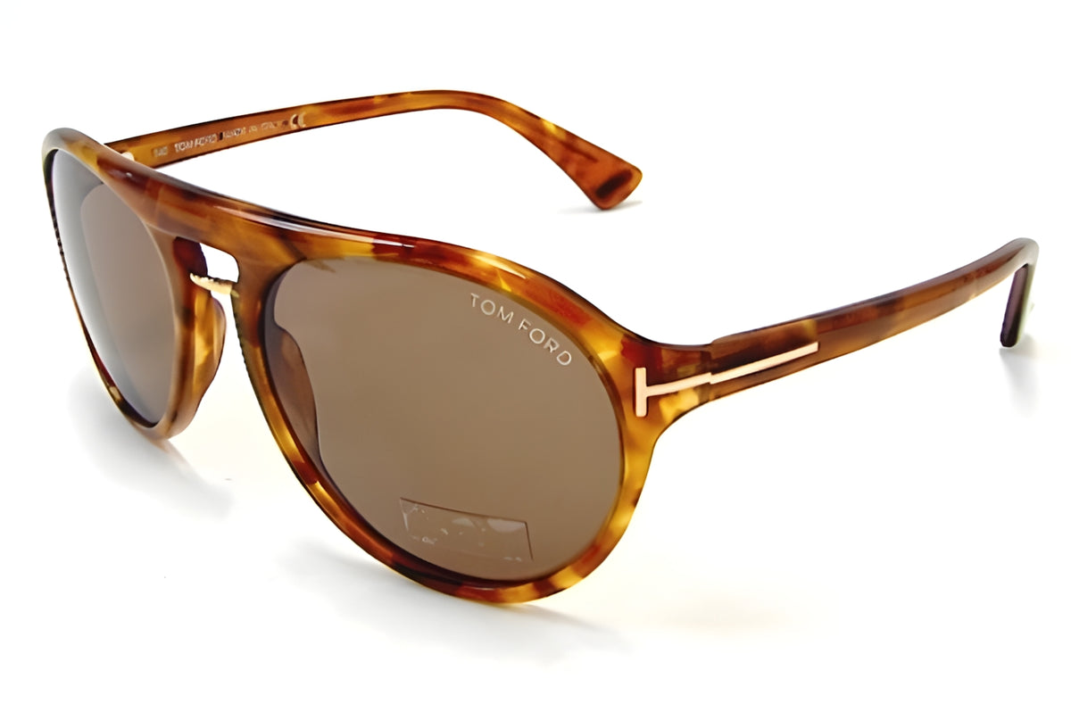 Tom Ford TF98-CAROL 383 56mm Sunglasses Gold / Dark Grey Solid Lens