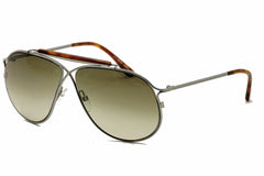 Tom Ford FT0193-MAGNUS 10P 61mm Sunglasses Gunmetal / Brown Gradient Lens