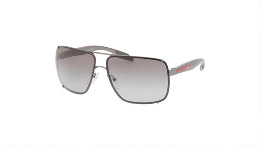 Prada Sport Sunglasses PS53OS 7CQ3M1 63mm Gunmetal / Grey Gradient Lens
