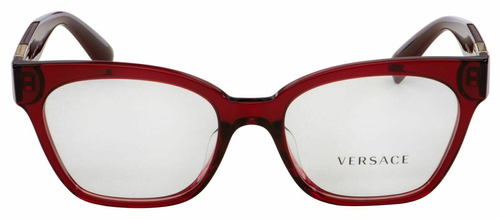 Versace Eyeglasses VE3294 388 51mm Transparent Bordeaux / Demo Lens