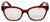 Versace Eyeglasses VE3294 388 51mm Transparent Bordeaux / Demo Lens