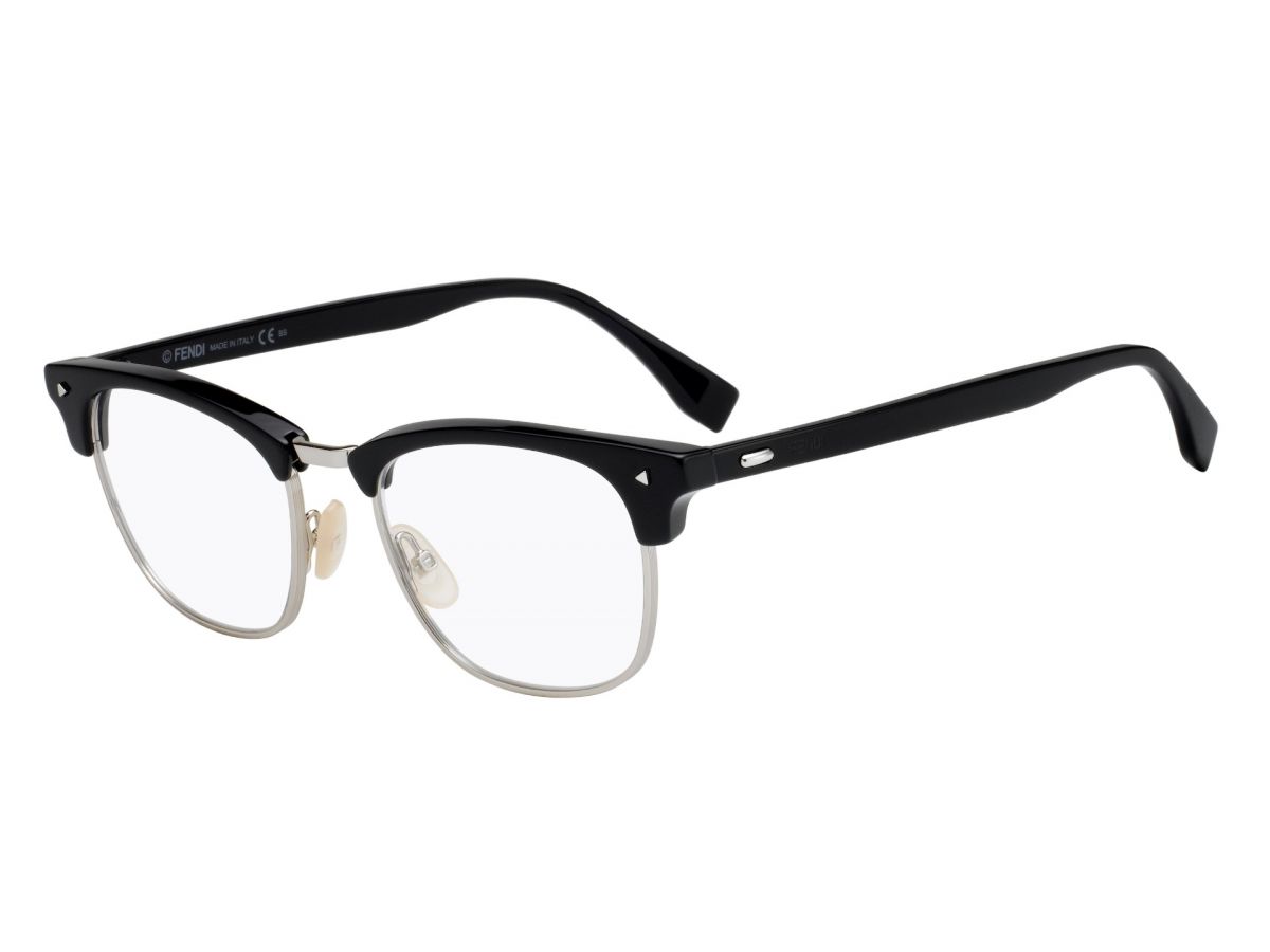 Fendi Eyeglasses FFM0006 80700 50mm Black / Demo Lens