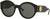 Versace VE4380B GB1/87 54mm Oval Sunglasses Black / Grey Lens [54-22-140]