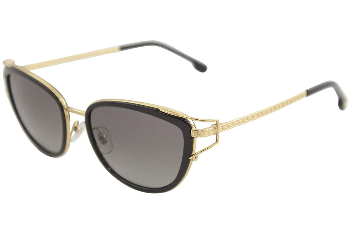 Versace Sunglasses VE2203 143811 53mm Black-Gold / Grey Gradient Lens