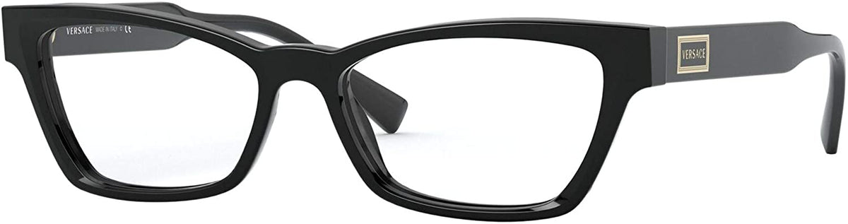 Versace Eyeglasses VE3275 GB1 51mm Black / Demo Lens