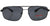 Prada Linea Rossa Sunglasses PS 55NS 1BO5Z1 Matte Black / Grey Polarized Lens