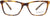 Versace Eyeglasses VE3299B 5217 53mm Havana / Demo Lens