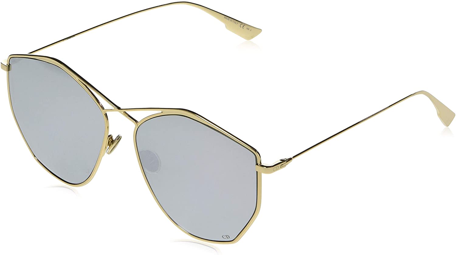 Dior Sunglasses DIORSTELLAIRE4 J5G-DC 59mm Gold / Silver Mirror Lens