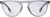 Burberry Sunglasses BE4281 30281W 54mm Transparent Grey / Transparent Lens