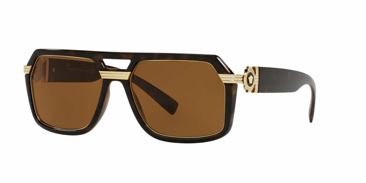 Versace Sunglasses VE4399 108-73 58mm Havana / Dark Brown Lens