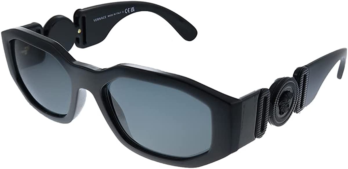 Versace Sunglasses VE4361 536087 53mm Black / Dark Grey Lens