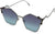 Fendi Pentagon Sunglasses FF0261/S-06LB JF 57mm Ruthenium / Blue Aqua Lens