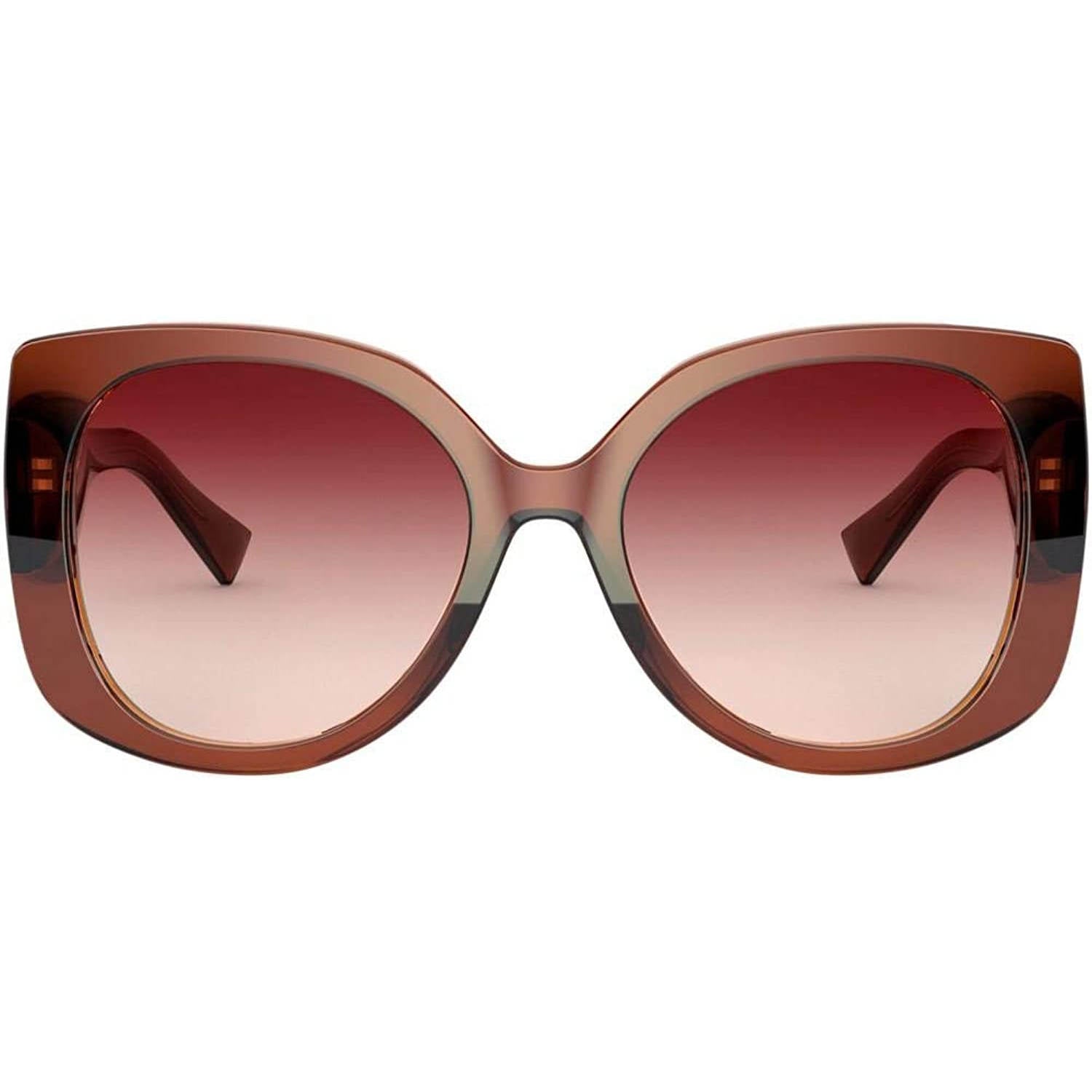 Versace Sunglasses VE4387 53240P 56mm Transparent Brown / Clear Gradient Orange Gradient Brown Lens