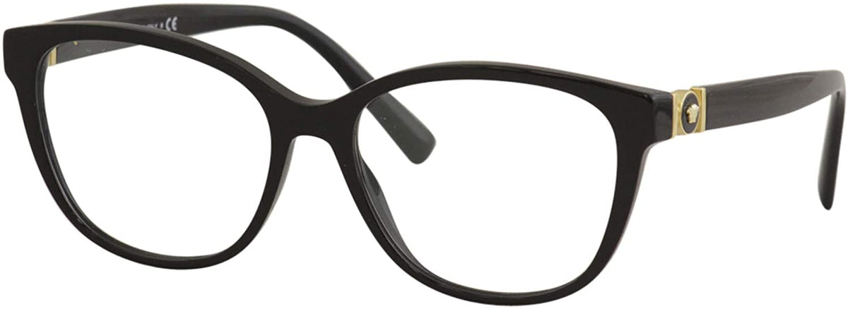 Versace Eyeglasses VE3273 GB1 54mm Black / Demo Lens