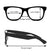 Burberry Eyeglasses BE2321 3001 51mm Black / Demo Lens