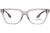 Burberry Eyeglasses BE2324 3898 52mm Transparent Grey / Demo Lens