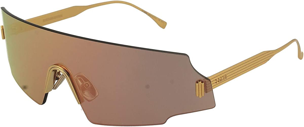 Fendi Sunglasses FF0440/S 0000J 99mm Rose Gold / Rose Gold Mirror Lens