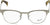 Ray-Ban Eyeglasses RX6317 2835 49mm Silver / Demo Lens