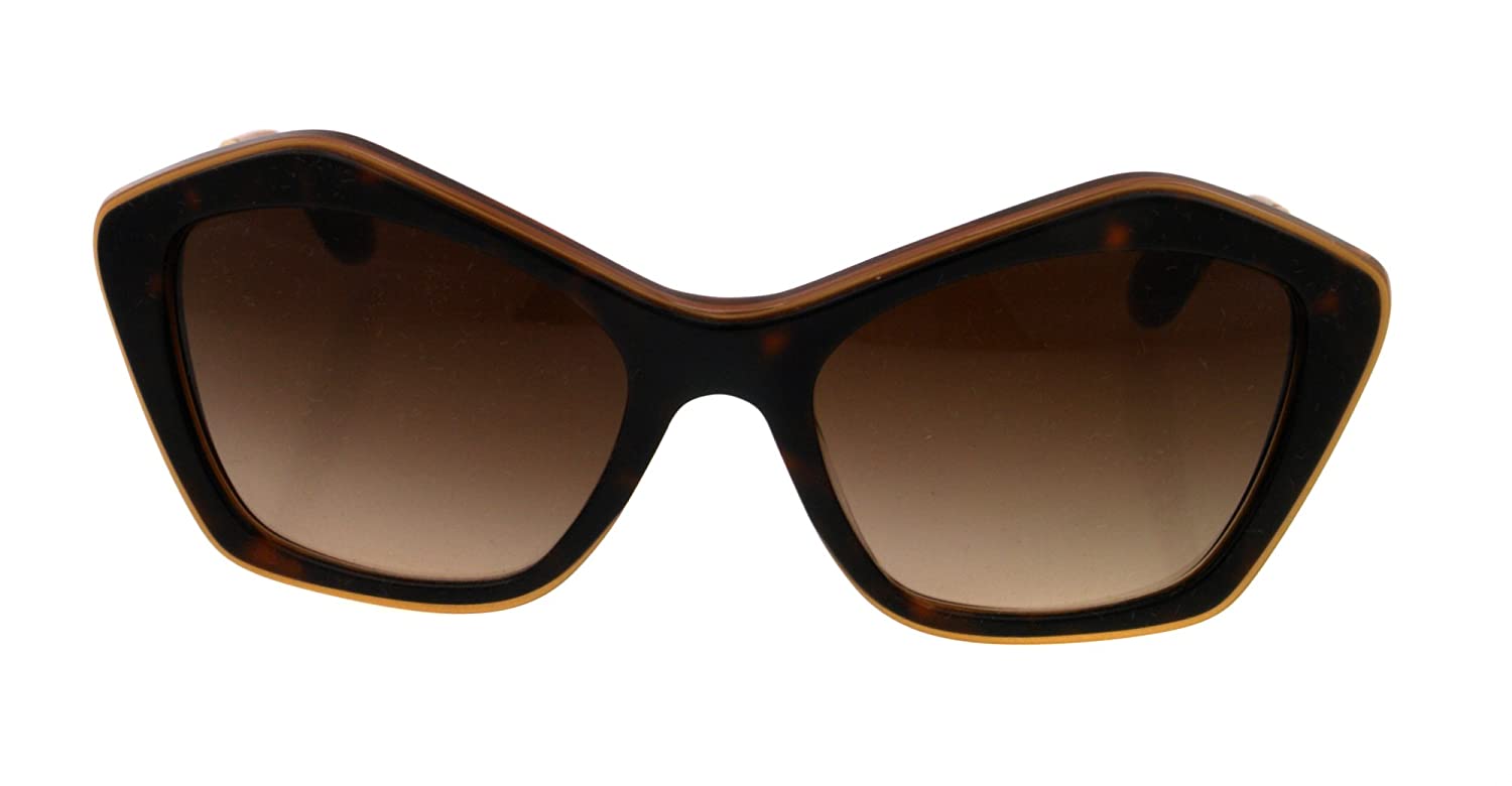 Miu Miu Sunglasses SMU02O KAZ6S1 Havana Opal / Brown Gradient Lens