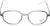 Ray-Ban Eyeglasses RX7152 5790 50mm Green / Demo Lens