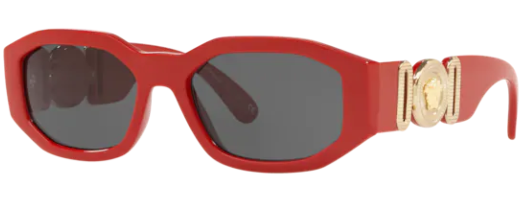 VERSACE SUNGLASSES VE4361 533087 53mm RED / GREY LENS [53-18-140]