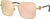 Versace Sunglasses VE2227 14105A 59mm Matte Gold / Brown Gold Mirror Lens