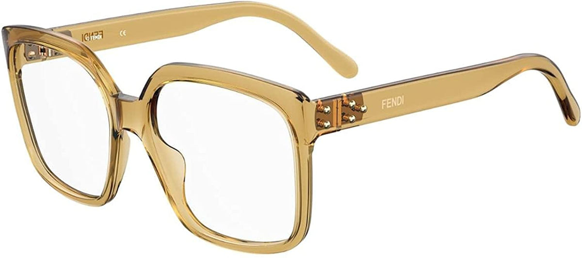 Fendi Eyeglasses FF0420 HAM 55mm Champagne / Demo Lens