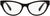 Versace Eyeglasses VE3296 GB1 54mm Black / Demo Lens