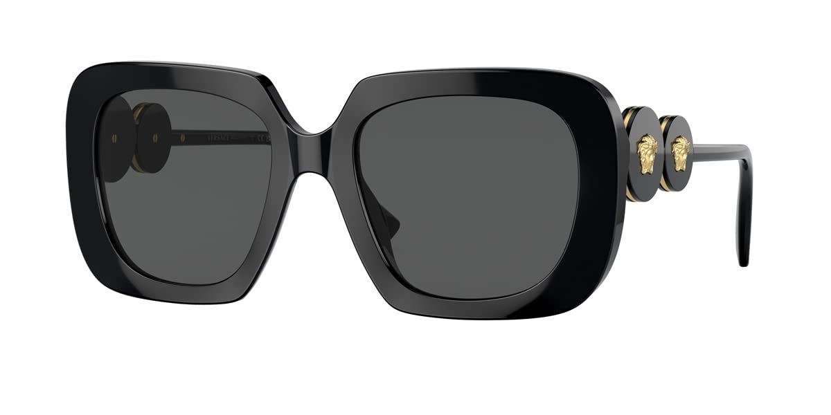 Versace Sunglasses VE4434 GB187 54mm Black / Dark Grey Lens