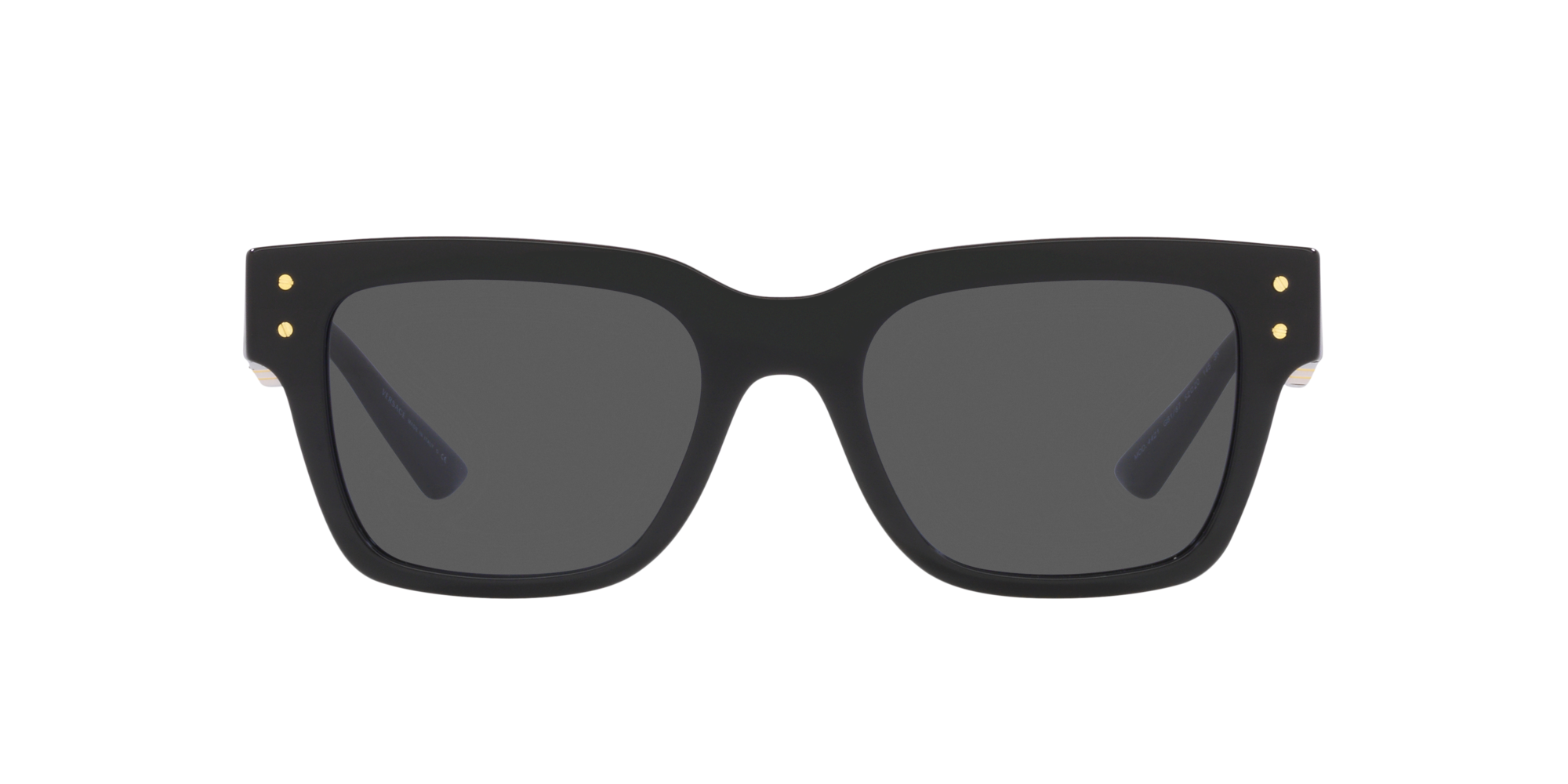 Versace Sunglasses VE4421 GB187 52mm Black / Dark Grey Lens